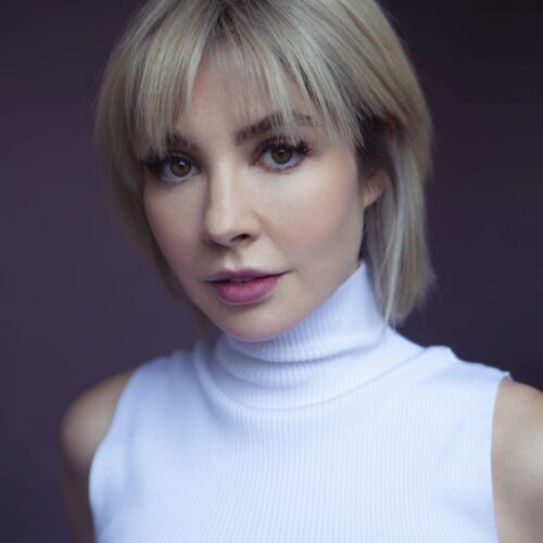 French actress Alix Bénézech headshot for World Artist Management
