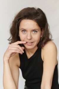 Russian French actress, model and VO artist Tatsiana Lazouskaya