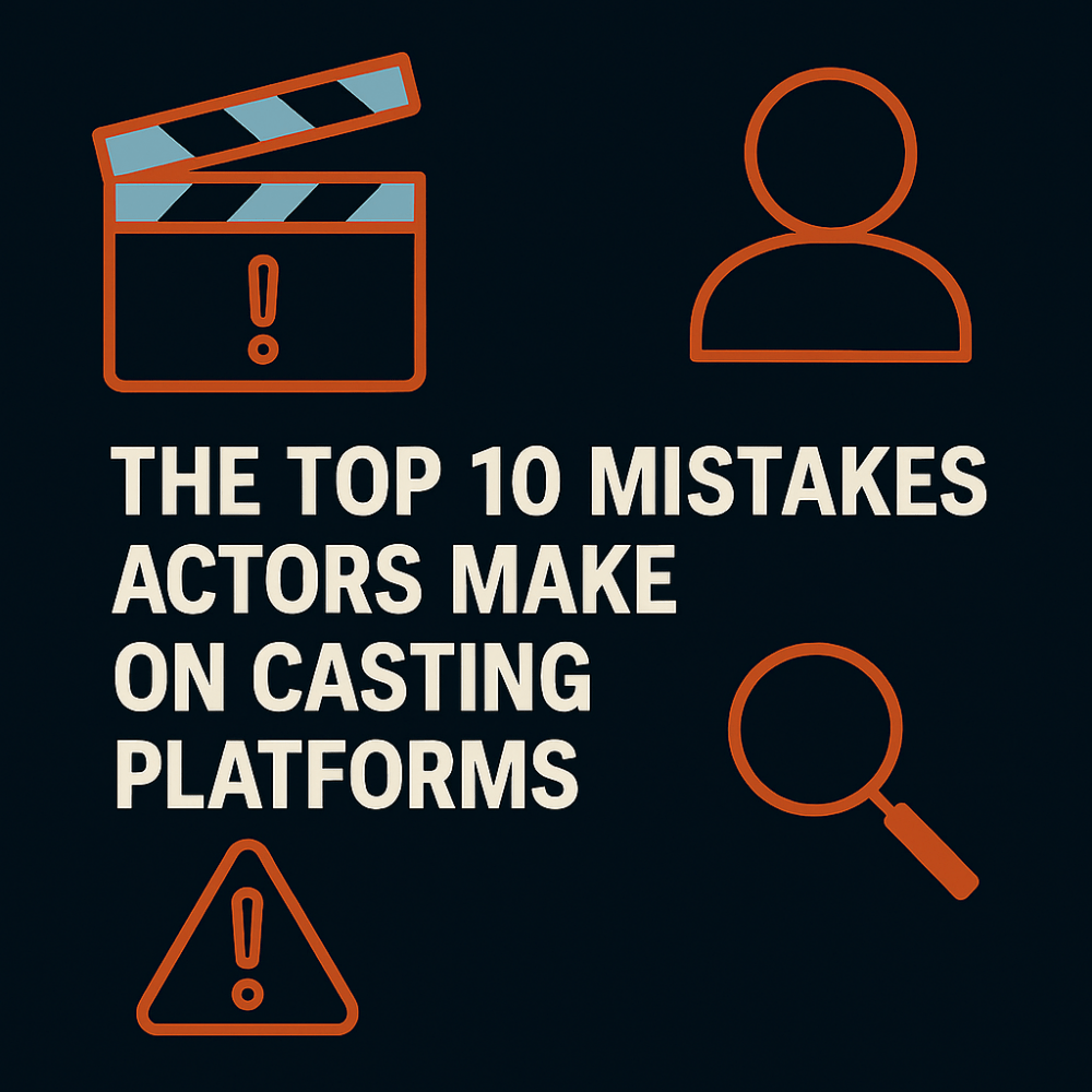 The Top 10 Mistakes Actors Make on Casting Platforms - World Artist ...