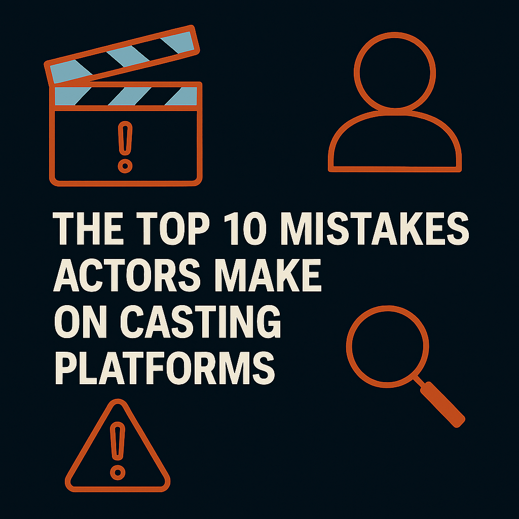 The Top 10 Mistakes Actors Make on Casting Platforms